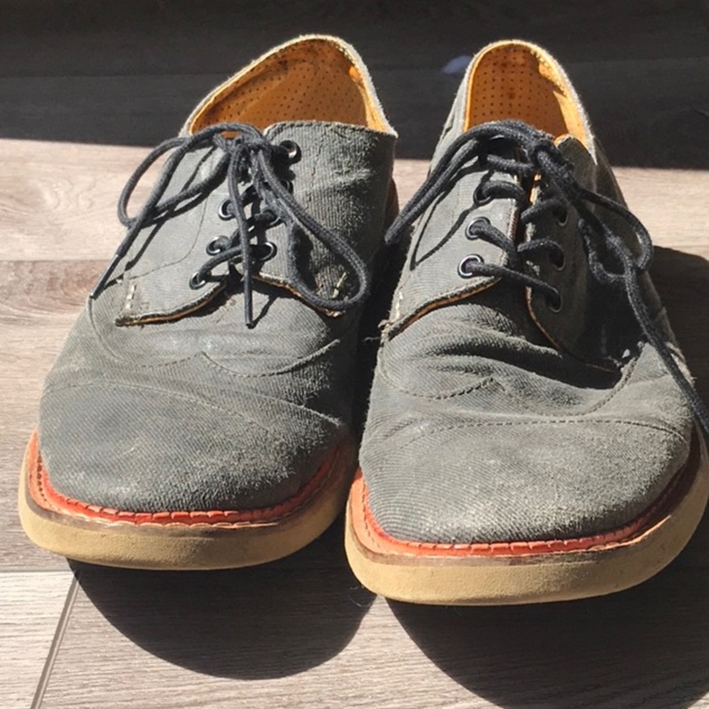 Toms canvas oxfords
